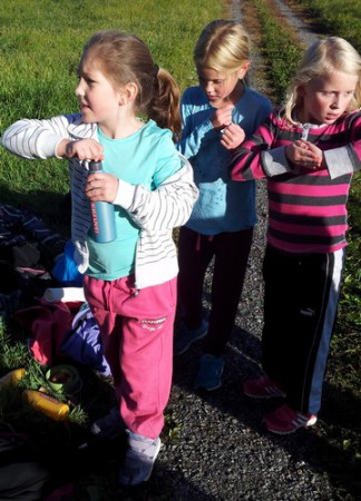 Elsa Viktoria och Tilda.